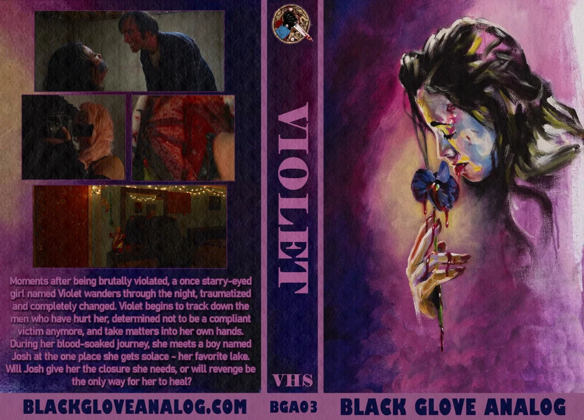 Black Glove Analog Violet