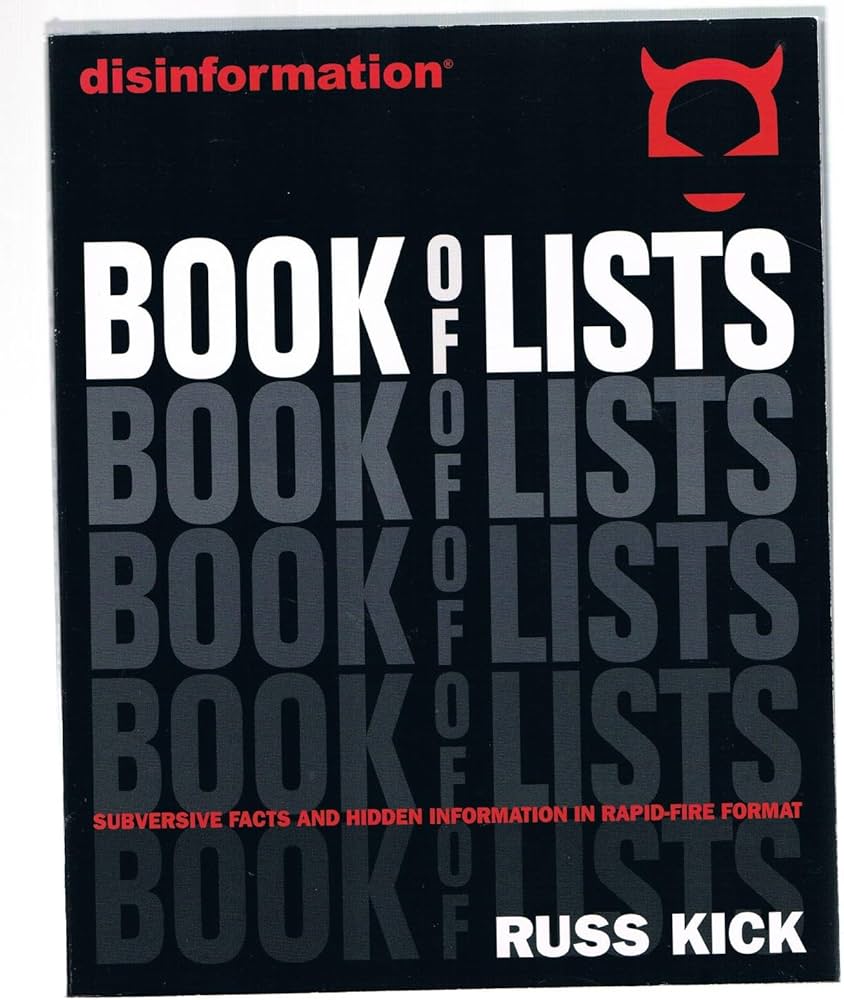 Disinformation Book of Lists feature image